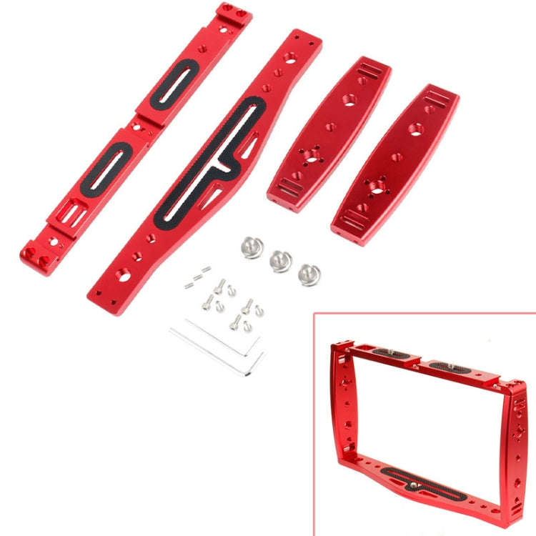 Diving Dual Handheld Grip Bracket Stabilizer Extension Phone Clamp Camera Rig Cage Underwater Cas...