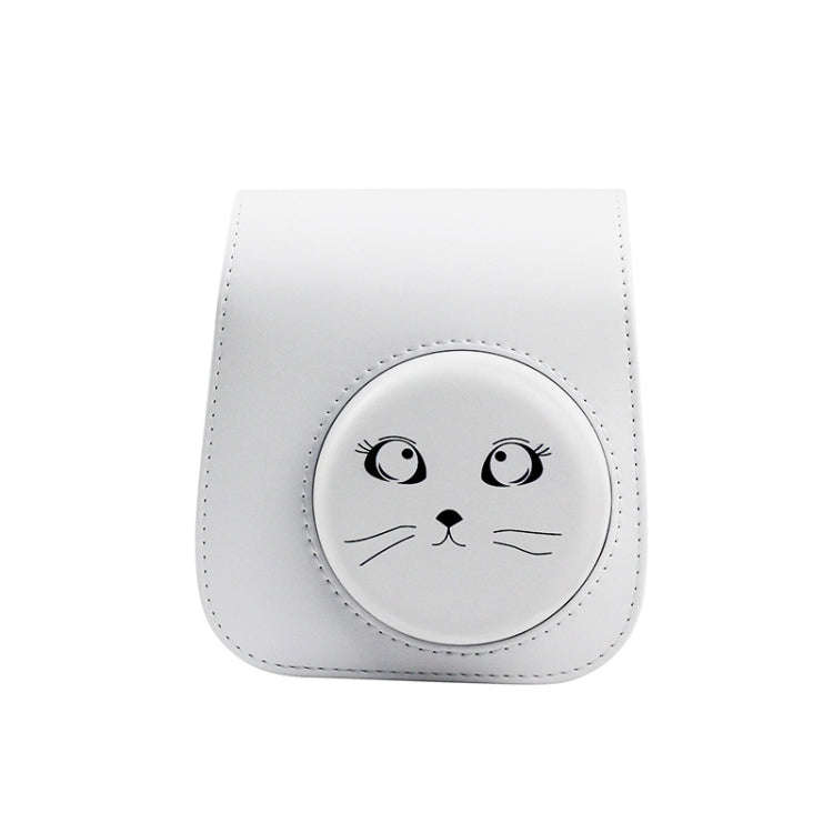 Cartoon Full Body Camera PU Leather Case Bag with Strap for FUJIFILM instax mini 9 / mini 11 / mi...