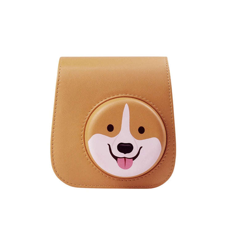 Cartoon Full Body Camera PU Leather Case Bag with Strap for FUJIFILM instax mini 9 / mini 11 / mi...