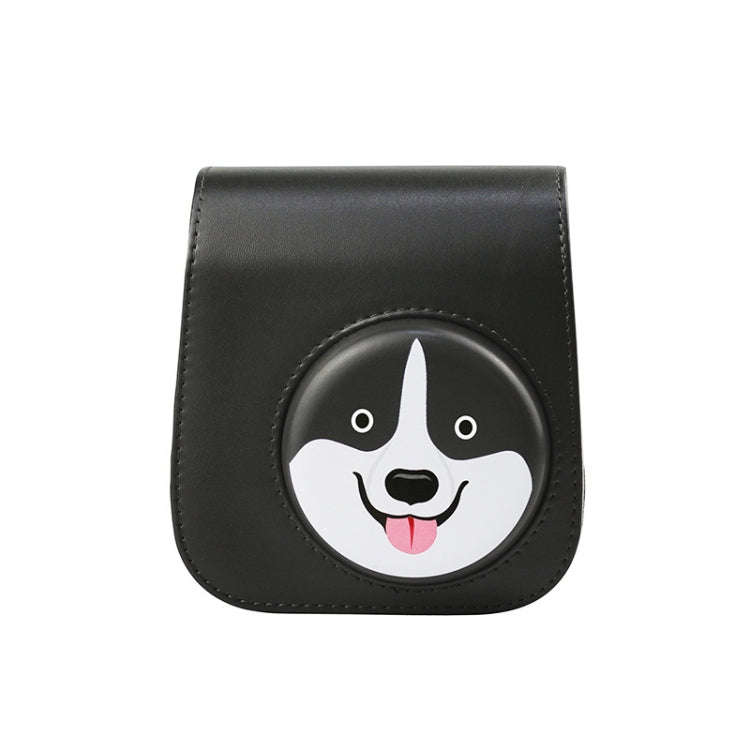 Cartoon Full Body Camera PU Leather Case Bag with Strap for FUJIFILM instax mini 9 / mini 11 / mi...