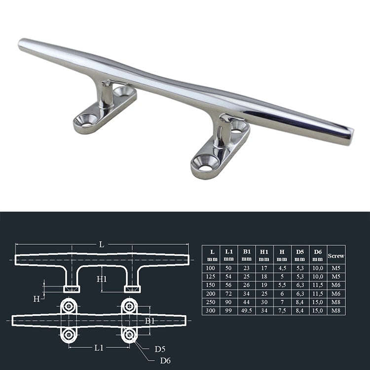 Light Round Cable Bolt 316 Stainless Steel Clevis Cable Bolt, Specification: 300mm 12inch