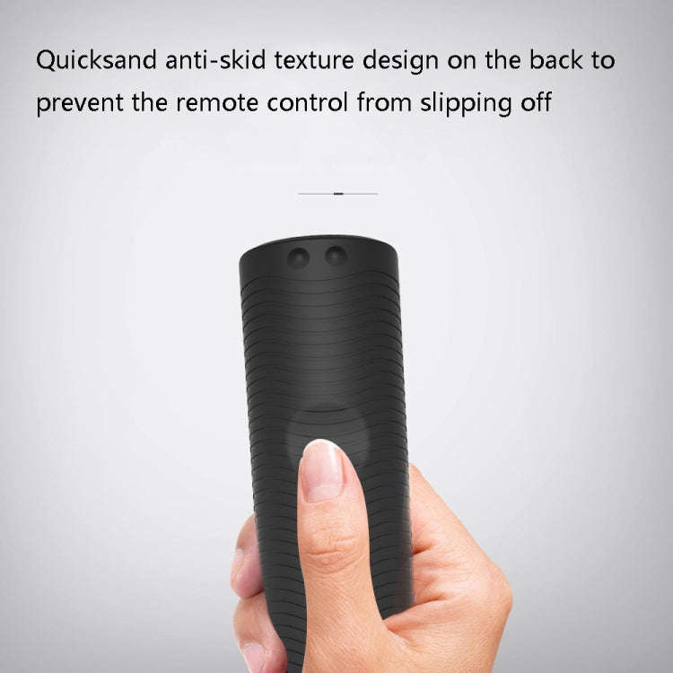 2 PCS Silicone Remote Control Protective Case For Samsung BN59 AA59(Y6 Black)