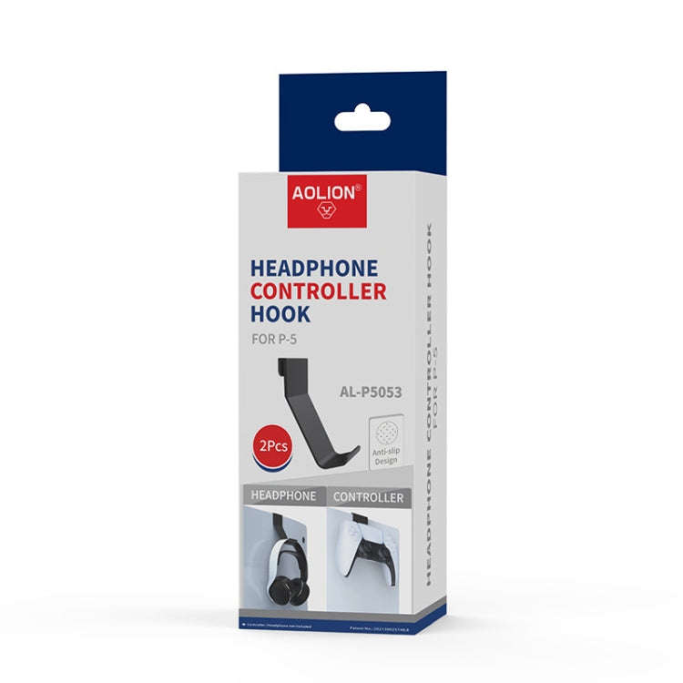3 Pairs Headphone Handle External Side-Mounted Storage Rack For PS5(Hook)