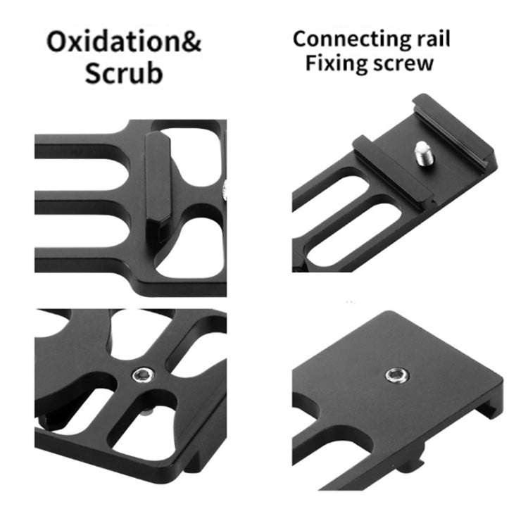 20mm Rail Side Mount for GoPro Hero11 Black / HERO10 Black /9 Black /8 Black /7 /6 /5 /5 Session ...