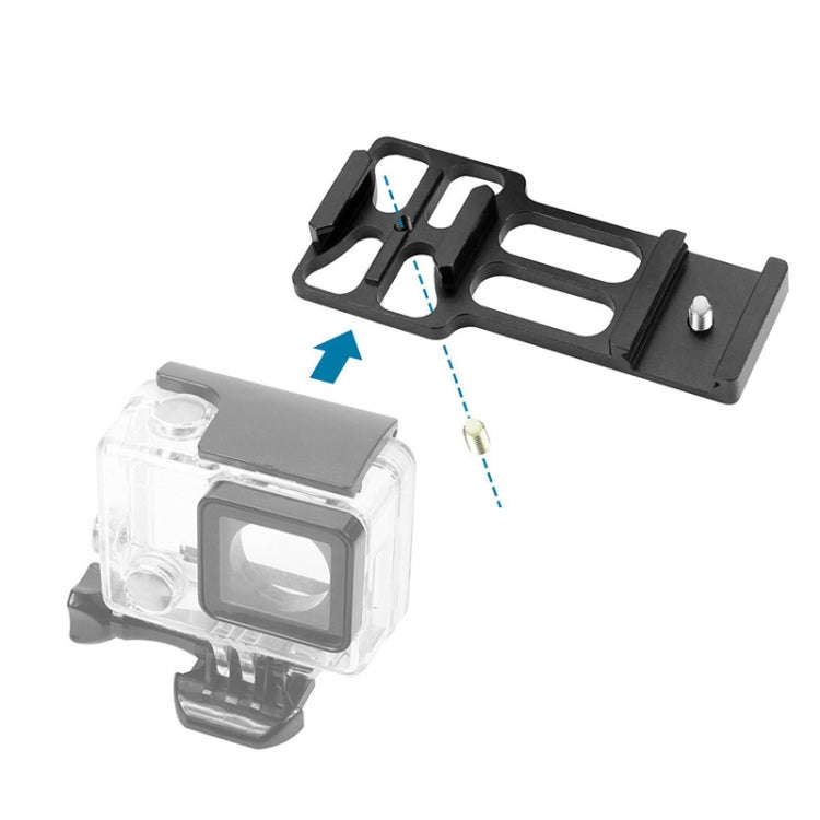 20mm Rail Side Mount for GoPro Hero11 Black / HERO10 Black /9 Black /8 Black /7 /6 /5 /5 Session ...