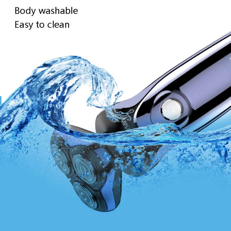 Sportsman SM-530 Electric Men Shaving Knife Multi-Function Base Charging Digital Water Washing Ra...