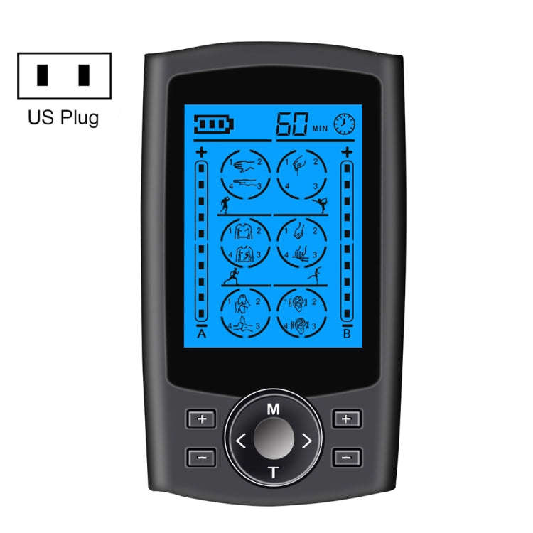 24-Mode Digital Electronic Pulse Massager Intelligent Whole Body Physical Therapy Meridian Massag...