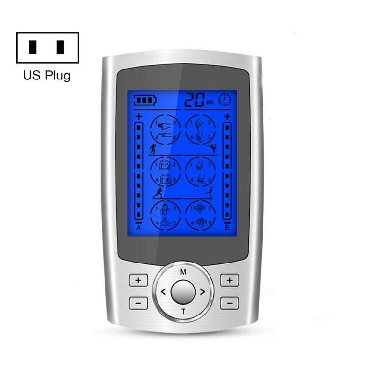 24-Mode Digital Electronic Pulse Massager Intelligent Whole Body Physical Therapy Meridian Massag...