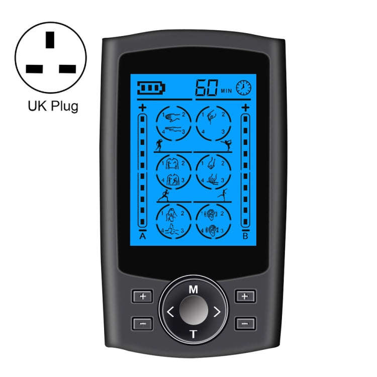 24-Mode Digital Electronic Pulse Massager Intelligent Whole Body Physical Therapy Meridian Massag...