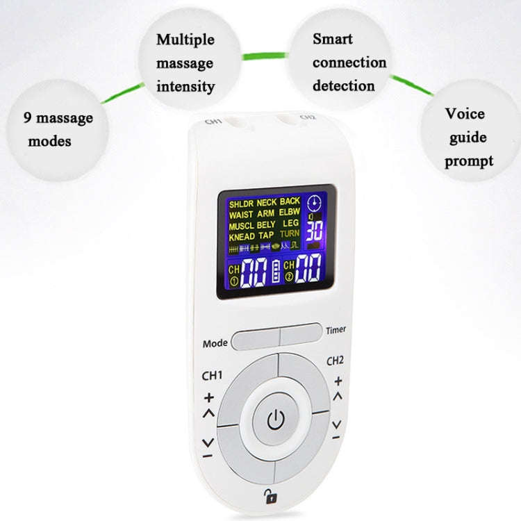 100B 12-mode Digital Meridian Physiotherapy Instrument Electronic Acupoint Pulse Acupuncture Mass...