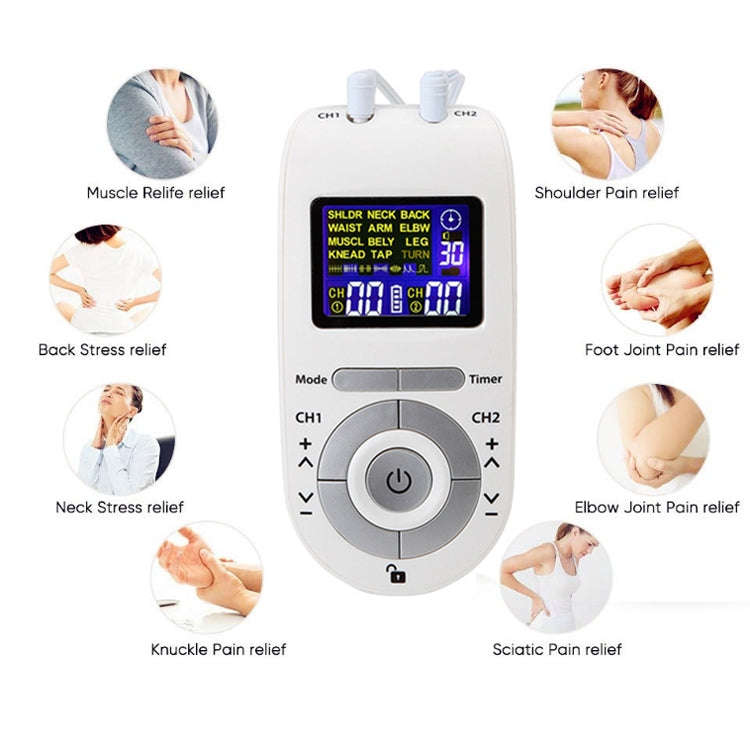 100B 12-mode Digital Meridian Physiotherapy Instrument Electronic Acupoint Pulse Acupuncture Mass...