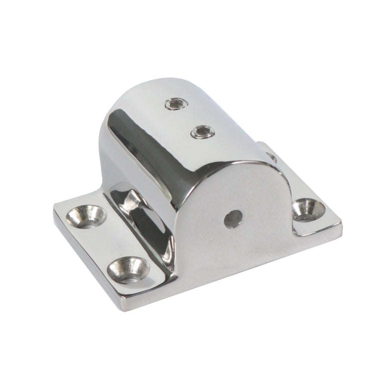 Stainless Steel Square Tube Seat Yacht Tube Seat Ship Accessories, Specification: 25mm 1inch