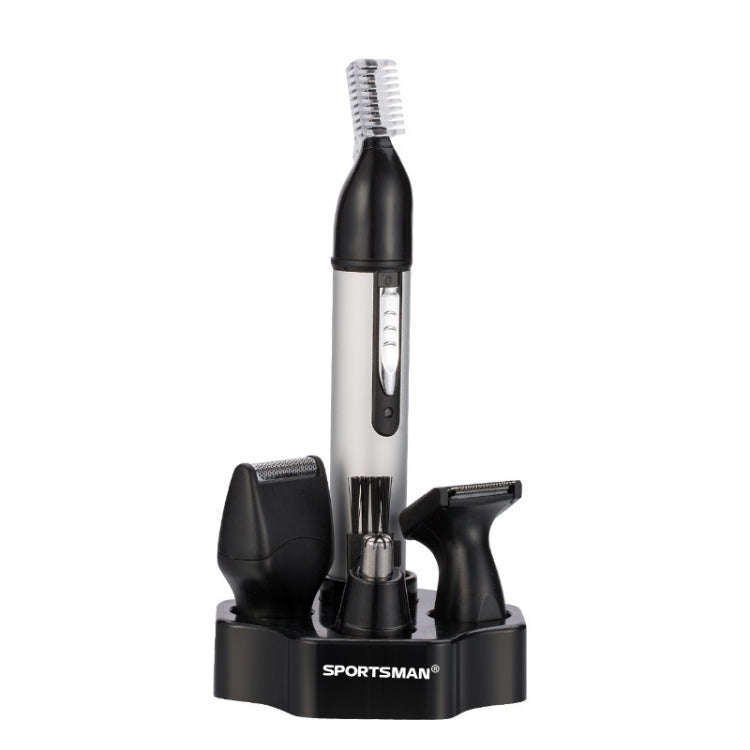 SPORTSMAN SM-418 Electric Mini Shaving Eyebrows Hair Nose Hair Trimmer USB(White)
