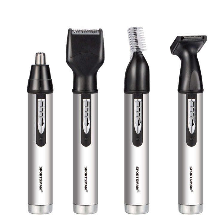 SPORTSMAN SM-418 Electric Mini Shaving Eyebrows Hair Nose Hair Trimmer USB(White)