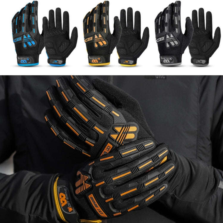 WEST BIKING YP0211208 Riding Gloves Motorcycle Bike Long Finger Non-Slip Touch Screen Gloves, Siz...