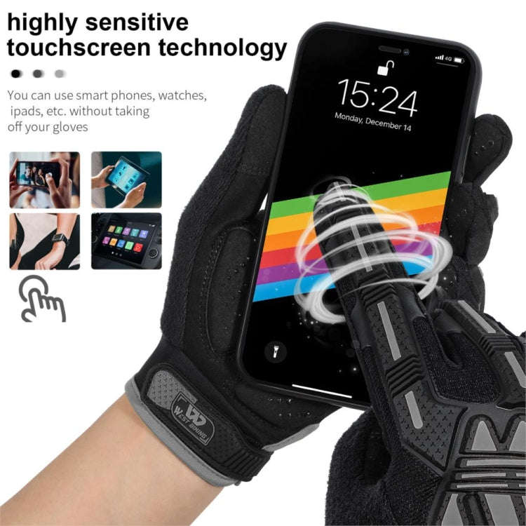 WEST BIKING YP0211208 Riding Gloves Motorcycle Bike Long Finger Non-Slip Touch Screen Gloves, Siz...