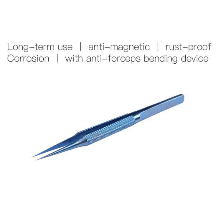 Kaisi Titanium Alloy Tweezers Repair Fingerprint Fly Line Phone Motherboard Precise Antimagnetic ...