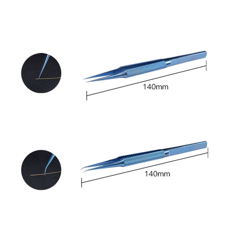 Kaisi Titanium Alloy Tweezers Repair Fingerprint Fly Line Phone Motherboard Precise Antimagnetic ...
