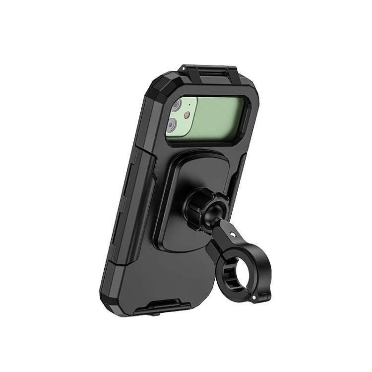 Kewig Bicycle Motorcycle Waterproof Box Mobile Phone Bracket Riding Touch Mobile Phone Fixed Seat...