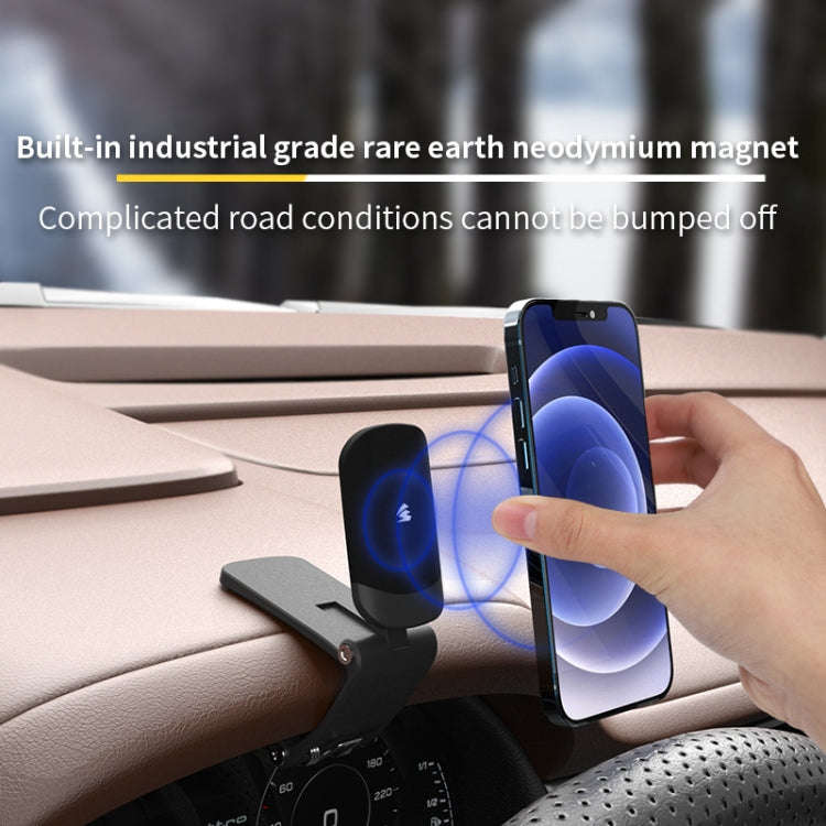 SUMITAP Magnetic HUD Car Mobile Phone Bracket Mini Compact Car Instrumentation Special Mute Stent...