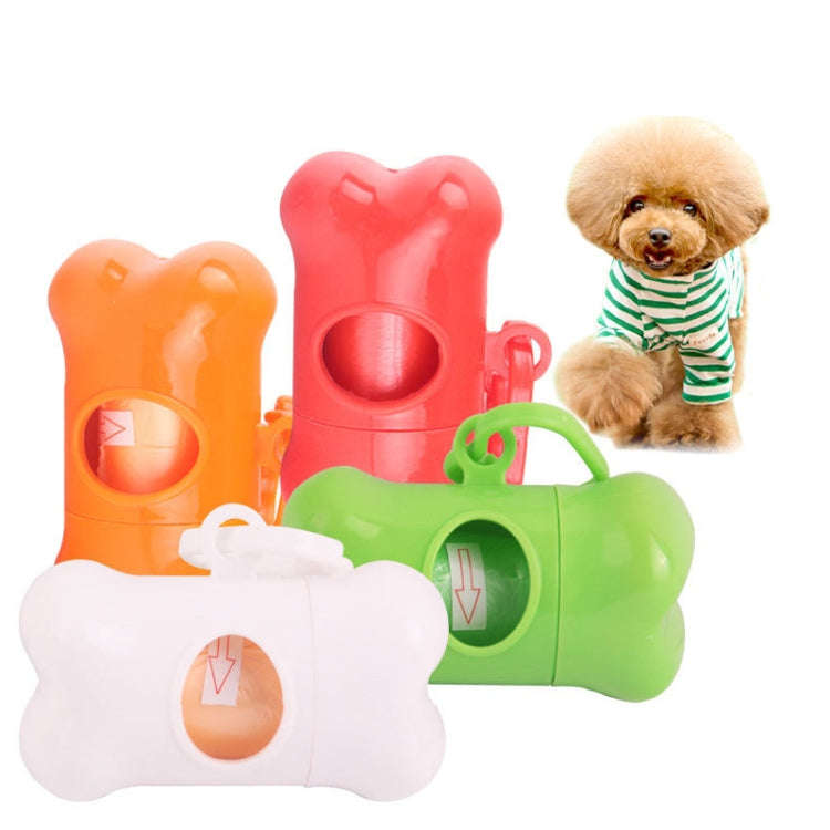 10 PCS BG-W085 Pet Bone Type Garbage Box Toilet Picker And Practical Pet Cleaning Supplies Color ...