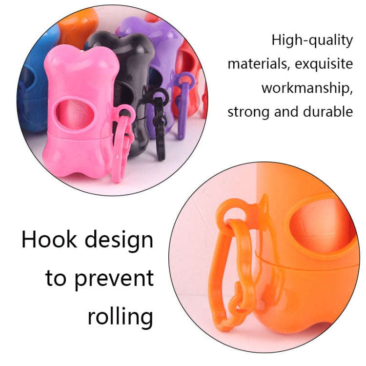 10 PCS BG-W085 Pet Bone Type Garbage Box Toilet Picker And Practical Pet Cleaning Supplies Color ...