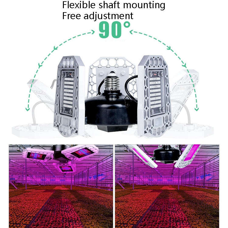 LED Plant Lamp Full Spectroscopy Red And Blue Fill Light Plant Growth Lamp, Power: E26 216 Beads