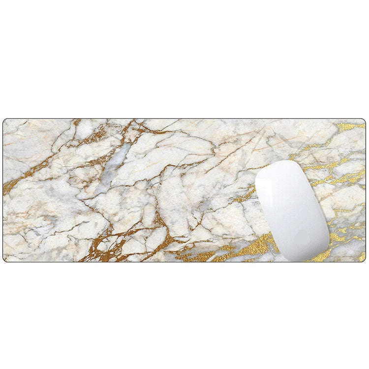 300x800x2mm Marbling Wear-Resistant Rubber Mouse Pad(Cool Starry Sky Marble)