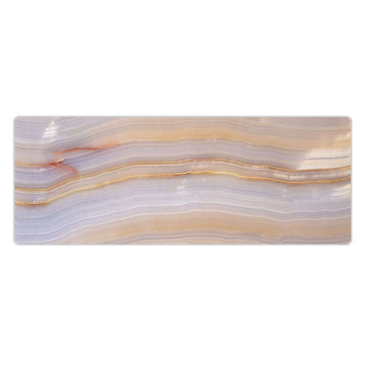 300x800x3mm Marbling Wear-Resistant Rubber Mouse Pad(Broken Marble)