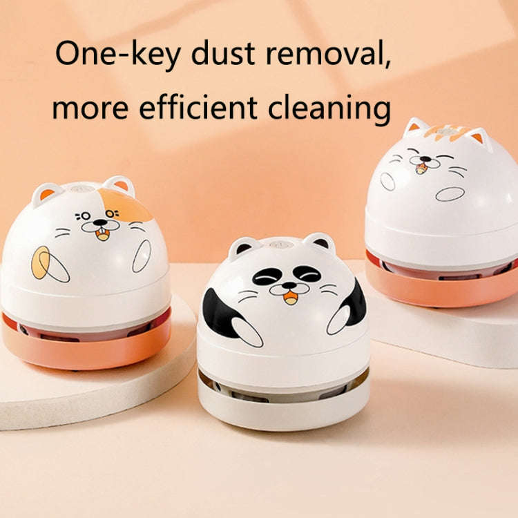 M18 USB Portable Mini Vacuum Cleaner Desktop Keyboard Handheld Cleaner(Cat)