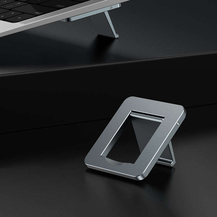 Oatsbasf 03321 Notebook Computer Invisible Height Increase Bracket Desktop Folding Storage Radiat...