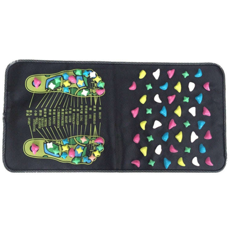 70 x 35cm Imitation Stone Foot Massage Pad Foot And Leg Pain Relief Physiotherapy Health Acupress...