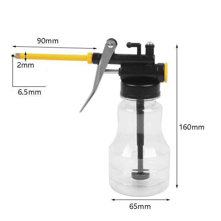 4 PCS CY-0085 Home Long Mouth Injection Device Machine Oil Pot Manual Lubrication Gear Oil Filler...