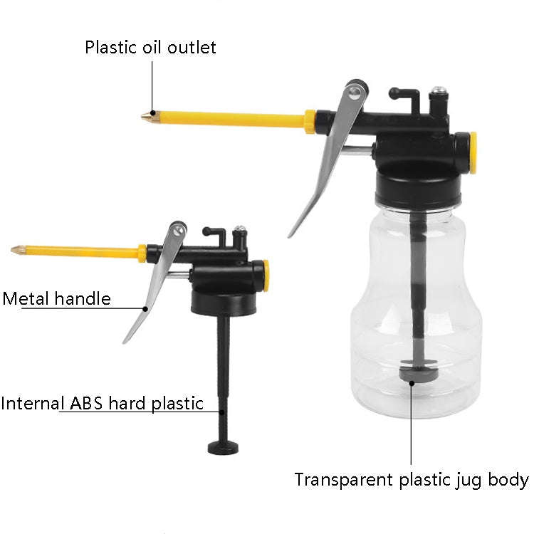 4 PCS CY-0085 Home Long Mouth Injection Device Machine Oil Pot Manual Lubrication Gear Oil Filler...