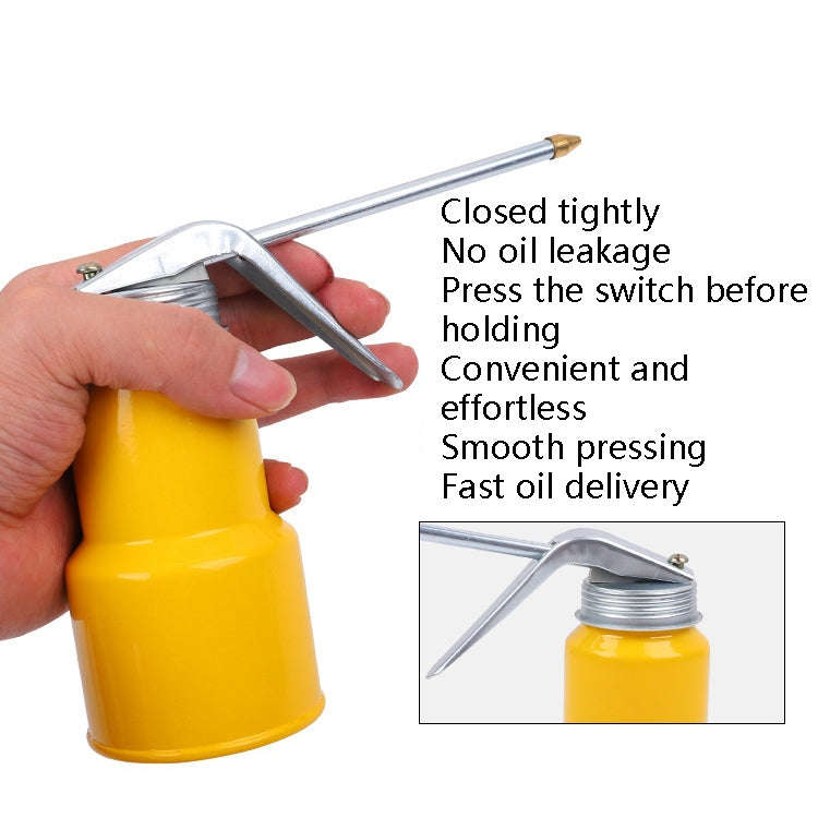 4 PCS CY-0085 Home Long Mouth Injection Device Machine Oil Pot Manual Lubrication Gear Oil Filler...