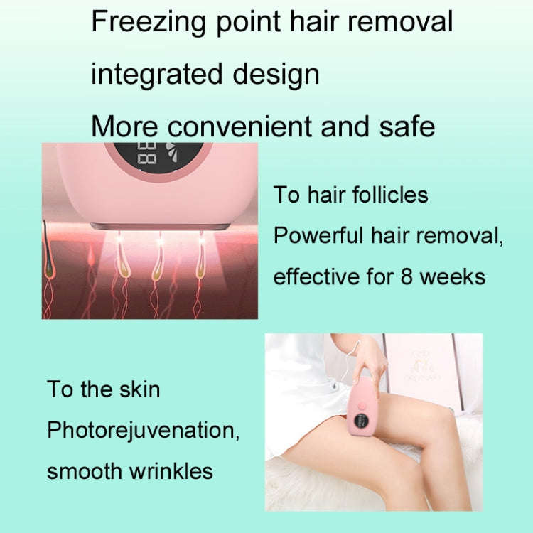 Home Laser Freezing Point Hair Removal Apparatus Full Body Beauty Portable Hair Removal Apparatus...