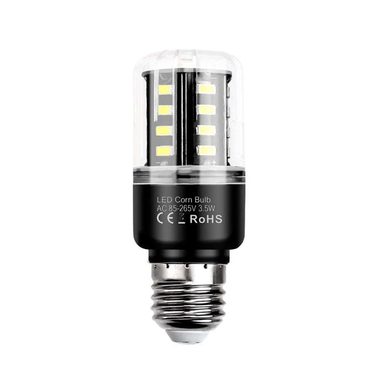 2 PCS 3.5W 5736 LED Corn Light Constant Current Width Pressure High Bright Bulb(E27 Warm White)