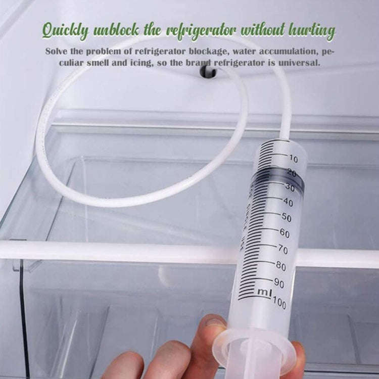 50pcs Drain Hole Plug Refrigerator Dredge Drain Hole Dredge Tool Refrigerator Water Hole Blocked ...