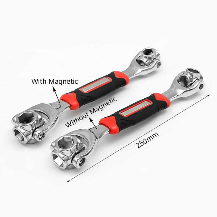 CY-0015 Multi-Function Universal Sleeve Wrench, Specification:  8-21mm 8 In 1