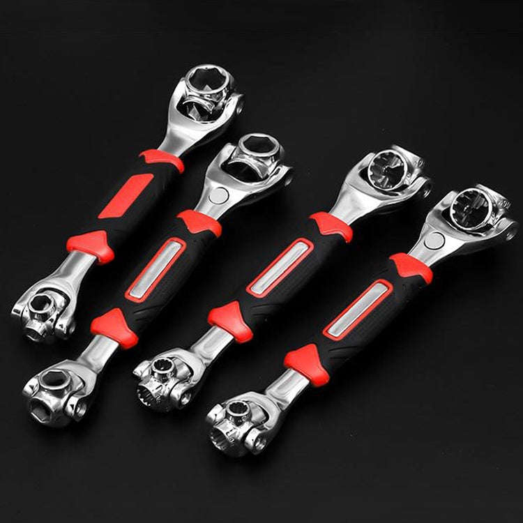 CY-0015 Multi-Function Universal Sleeve Wrench, Specification:  8-21mm 8 In 1