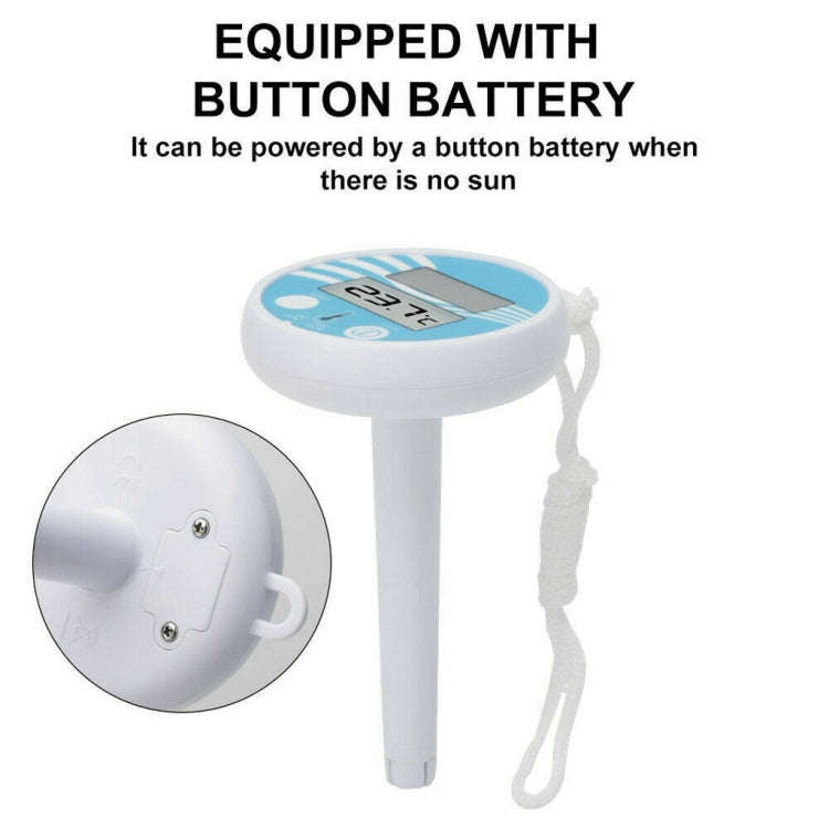 BL9057  Solar Swimming Pool Thermometer Swimming Pool Equipment Floating Water Thermometer with D...