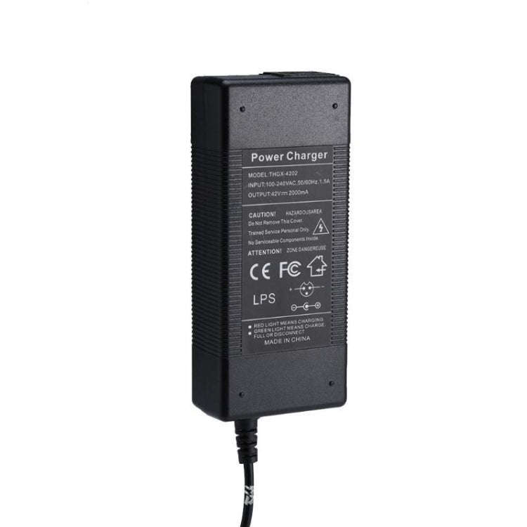 THGX-4202 42V / 2A DC 5.5mm Charging Port Universal Electric Scooter Power Adapter Lithium Batter...