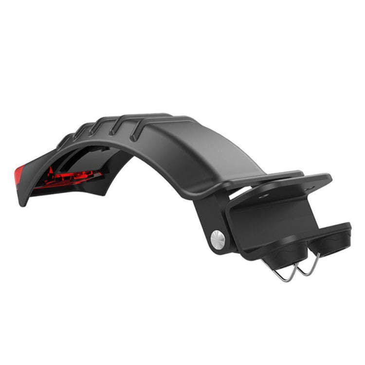 For 5 inch / 5.5 inch / 6.5 inch Electric Scooter Carbon Fiber Aluminum Alloy Rear Fender with LE...