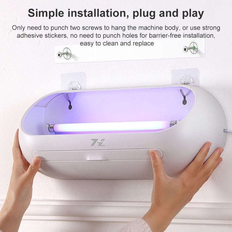 HanZhang Sticky Trap Mosquito Lamp Restaurant Hotel Hanging Electronic Fly Killer CN Plug, Specif...