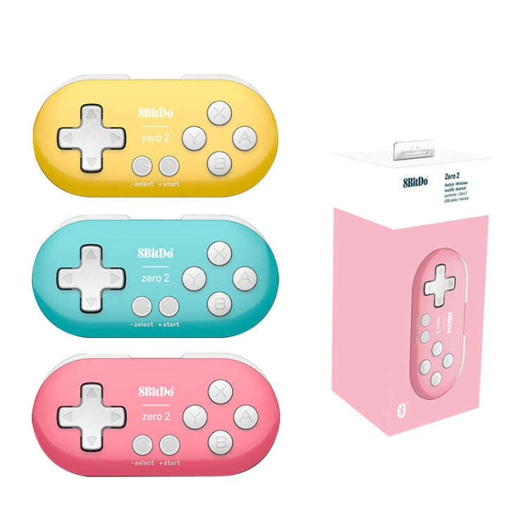 8Bitdo Zero2 Wireless Bluetooth Mini Handle For Switch / Windows / Android / MacOS / Steam / Resp...