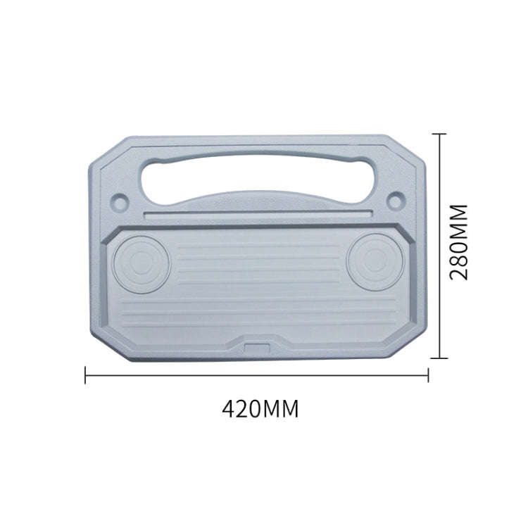 Car Multi-Purpose Steering Wheel Card Table Car Computer Bracket Chair Back Bracket Small Table S...