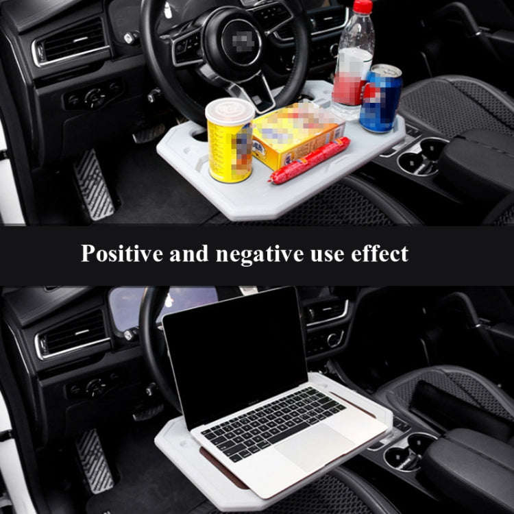 Car Multi-Purpose Steering Wheel Card Table Car Computer Bracket Chair Back Bracket Small Table S...