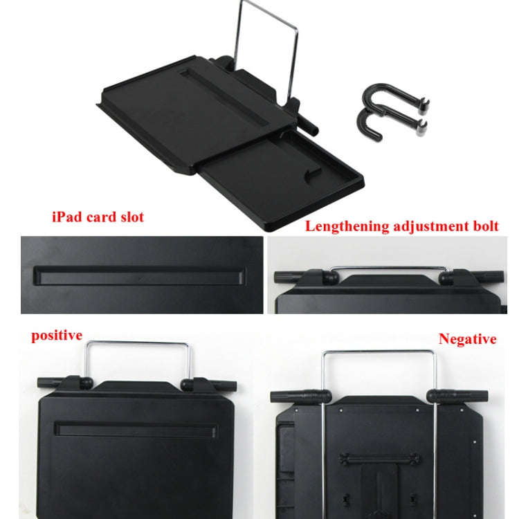 SHUNWEI SD-1508C Car With Drawer Steering Wheel Card Table Computer Rack Chair Back Bracket Stora...