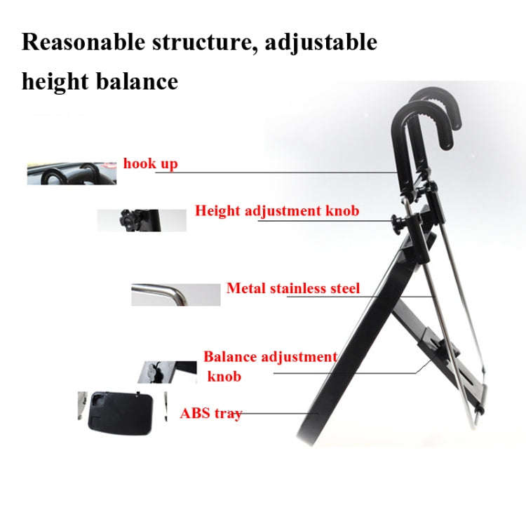 SHUNWEI Car Computer Bracket Steering Wheel Bracket Car Meal Table Chair Back Bracket,Model: SD-1...