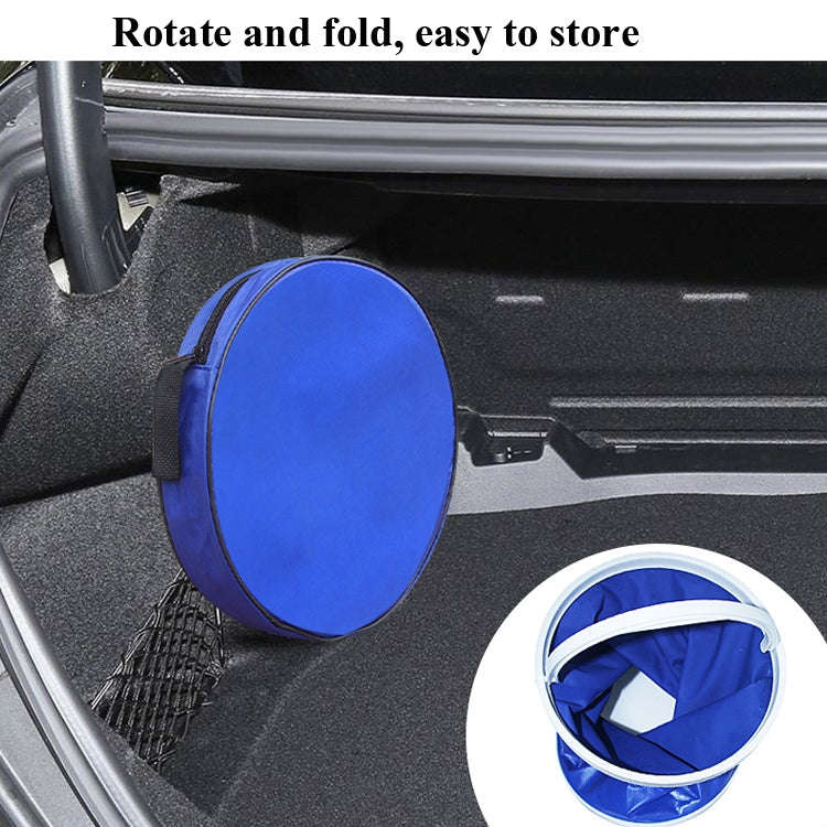3 PCS 11L Car Folding Telescopic Bucket Portable Car Washing Special Bucket Outdoor Travel Fishin...